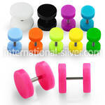 ipvrd cheaters  illusion plugs and tapers acrylic body jewelry ear lobe