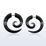 ispar cheaters  illusion plugs and tapers organic body jewelry ear lobe