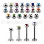 lbc3 labrets lip rings surgical steel 316l labrets chin
