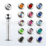 lbc3g labrets lip rings surgical steel 316l labrets chin