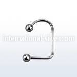 lsb4 labrets lip rings surgical steel 316l labrets chin