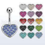 mcd365 belly rings surgical steel 316l belly button
