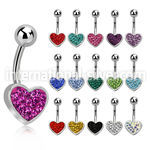 mcd372 belly rings surgical steel 316l belly button