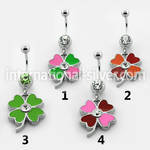 mcd396 belly rings surgical steel 316l belly button