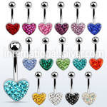 mcd426 belly rings surgical steel 316l belly button