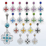 mcd500 belly rings surgical steel 316l belly button