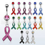 mcd501f belly rings surgical steel 316l belly button