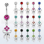 mcd508 belly rings surgical steel 316l belly button