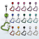 mcd527 belly rings surgical steel 316l belly button