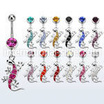 mcd537 belly rings surgical steel 316l belly button
