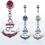 mcd540 belly rings surgical steel 316l belly button