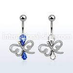 mcd585 belly rings surgical steel 316l belly button