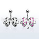 mcd594 belly rings surgical steel 316l belly button