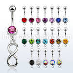 mcd624 belly rings surgical steel 316l belly button