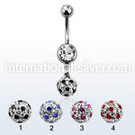mcd626xa belly rings surgical steel 316l belly button