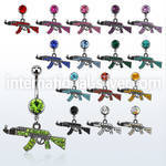 mcd631 belly rings surgical steel 316l belly button