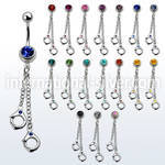 mcd652s belly rings surgical steel 316l belly button