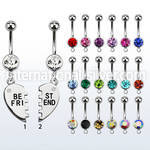 mcd686 belly rings surgical steel 316l belly button