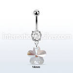 mcd719 belly rings surgical steel 316l belly button