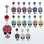 mcd722 belly rings surgical steel 316l belly button