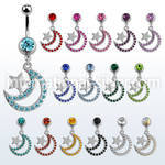 mcd723 belly rings surgical steel 316l belly button