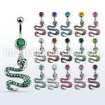 mcd724 belly rings surgical steel 316l belly button