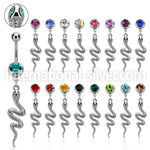 mcd728 belly rings surgical steel 316l belly button