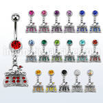 mcdbgc2 belly rings surgical steel 316l belly button