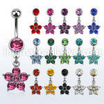 mcdflc20 belly rings surgical steel 316l belly button
