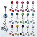 mcdflc2 belly rings surgical steel 316l belly button