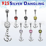 mcdvd18 belly rings surgical steel 316l belly button