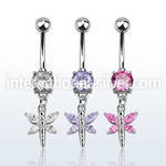 mcdz349 belly rings surgical steel 316l belly button