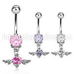 mcdz367 belly rings surgical steel 316l belly button
