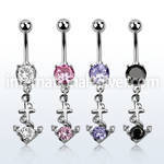 mcdz371 belly rings surgical steel 316l belly button