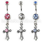 mcdz379 belly rings surgical steel 316l belly button