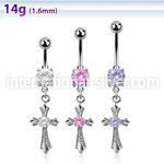 mcdz379 belly rings surgical steel 316l belly button