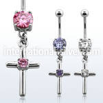 mcdz394 belly rings surgical steel 316l belly button