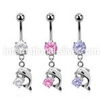 mcdz7 belly rings surgical steel 316l belly button