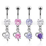 mcdz9 belly rings surgical steel 316l belly button