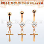 mdrz769 surgical steel belly bananas belly piercing