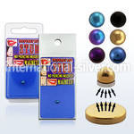 mgtb4 fake illusion body jewelry anodized surgical steel 316l nose