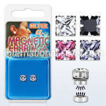 mgzq5m fake illusion body jewelry silver 925 belly button