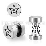 mip8 cheaters  illusion plugs and tapers surgical steel 316l belly button