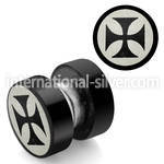 mpls3 cheaters  illusion plugs and tapers anodized surgical steel 316l ear lobe