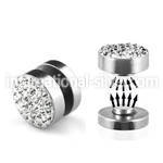 mpmc10 cheaters  illusion plugs and tapers surgical steel 316l belly button