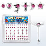 nbbxm4 nose bone silver 925 nose