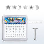 nbbxm8c 925 silver nose bones nose piercing