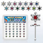 nbdvm36 925 silver nose bones nose piercing