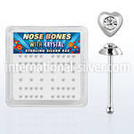 nbhrbxc nose bone silver 925 nose