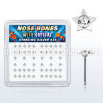 nbsarbxc nose bone silver 925 nose